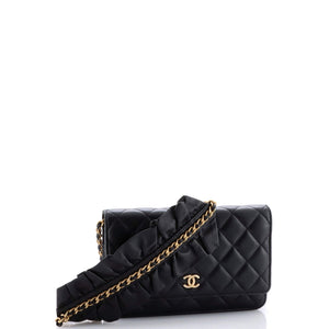 Romance Wallet on Chain Quilted Lambskin