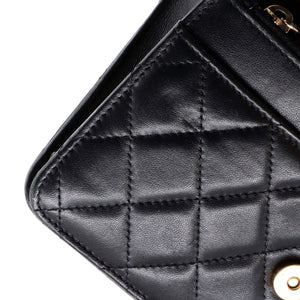 Romance Wallet on Chain Quilted Lambskin