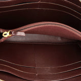 Zip Around Wallet Quilted Caviar Long