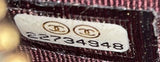 Zip Around Wallet Quilted Caviar Long