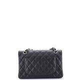 Classic Double Flap Bag Quilted Caviar Small