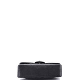 Classic Double Flap Bag Quilted Caviar Small