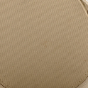 CC Round Vanity Case with Chain Quilted Lambskin Mini