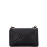 Boy Flap Bag Chevron Calfskin New Medium