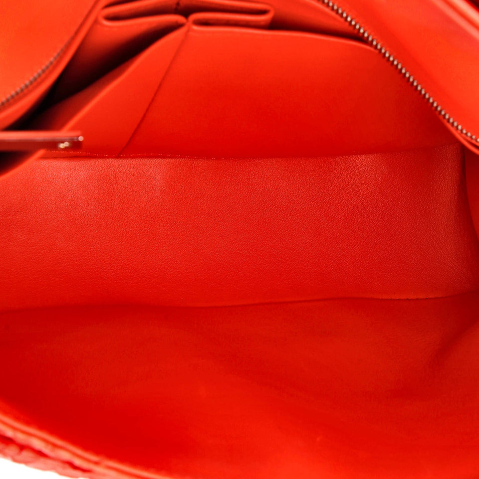 Classic Double Flap Bag Python Medium