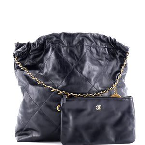 22 Chain Hobo Quilted Calfskin Medium