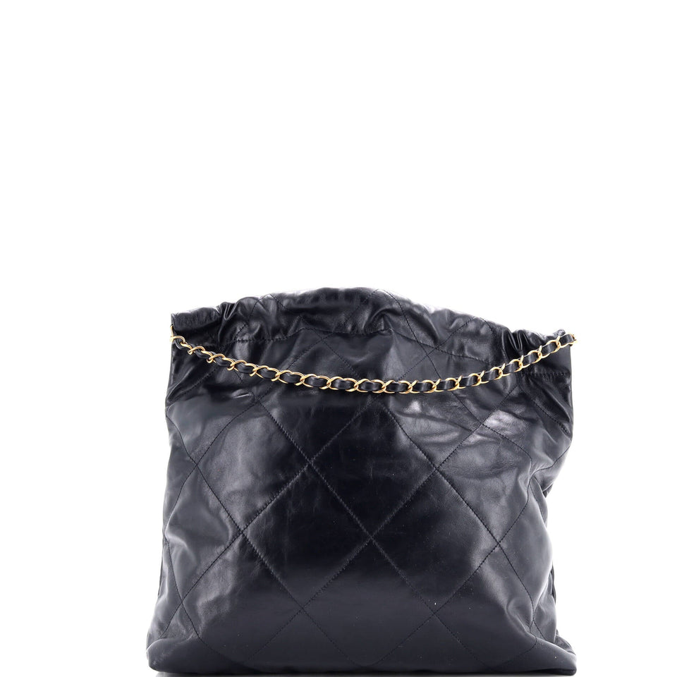 22 Chain Hobo Quilted Calfskin Medium