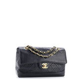 Vintage CC Chain Flap Bag Quilted Lambskin Medium