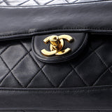 Vintage CC Chain Flap Bag Quilted Lambskin Medium