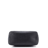Medallion Tote Quilted Caviar