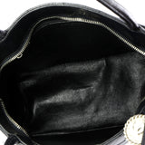Medallion Tote Quilted Caviar