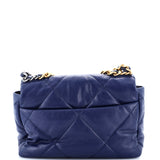 19 Flap Bag Quilted Leather Medium