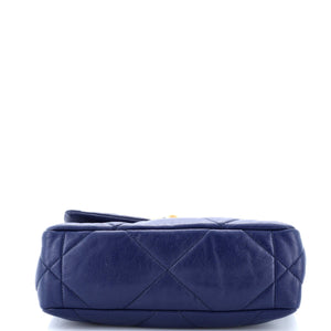19 Flap Bag Quilted Leather Medium