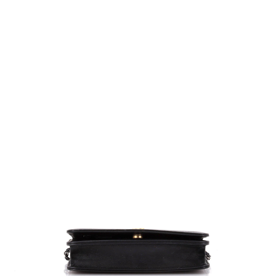 Gabrielle Wallet on Chain Quilted Aged Calfskin