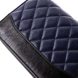 Gabrielle Wallet on Chain Quilted Aged Calfskin
