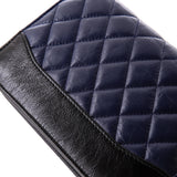 Gabrielle Wallet on Chain Quilted Aged Calfskin