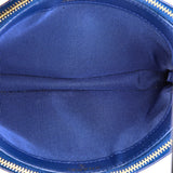 Double Zip Clutch with Chain Quilted Lambskin