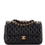Classic Double Flap Bag Quilted Lambskin Medium