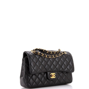 Classic Double Flap Bag Quilted Lambskin Medium