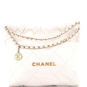 22 Chain Hobo Quilted Calfskin Medium