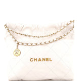 22 Chain Hobo Quilted Calfskin Medium