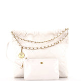 22 Chain Hobo Quilted Calfskin Medium