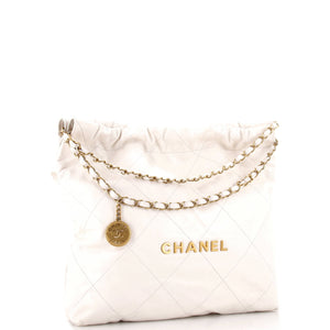 22 Chain Hobo Quilted Calfskin Medium
