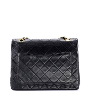Vintage Square CC Flap Bag Quilted Lambskin Medium