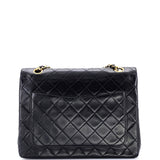 Vintage Square CC Flap Bag Quilted Lambskin Medium