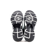 Women's CC Low-Top Sneakers Suede and Knit Fabric