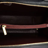 Filigree Vanity Case Quilted Caviar Medium