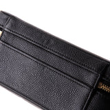 Filigree Vanity Case Quilted Caviar Medium