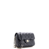 My Precious Pearls Chain Flap Bag Quilted Lambskin Medium