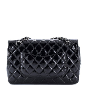 Classic Double Flap Bag Quilted Patent Medium