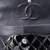 Classic Double Flap Bag Quilted Patent Medium