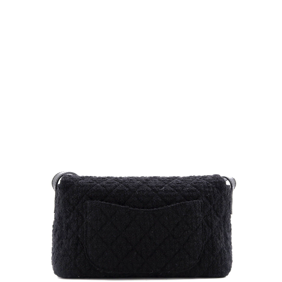 Easy Reissue Messenger Flap Bag Quilted Tweed Large