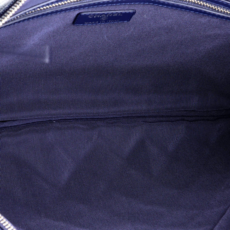 O Case Clutch Quilted Caviar Large