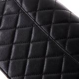 Beauty Lock Flap Bag Quilted Sheepskin Medium