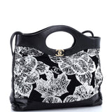 31 Shopping Bag Quilted Printed Cotton and Calfskin Large