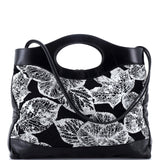 31 Shopping Bag Quilted Printed Cotton and Calfskin Large