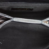 CC Double Pocket Top Handle Bag Stitched Calfskin Small