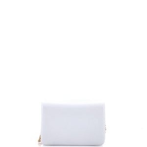 CC Medallion Charms Flap Bag Caviar Mini