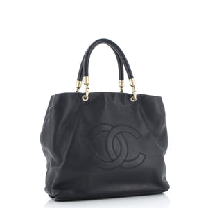 Vintage Handle CC Tote Caviar Large