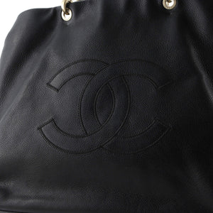 Vintage Handle CC Tote Caviar Large