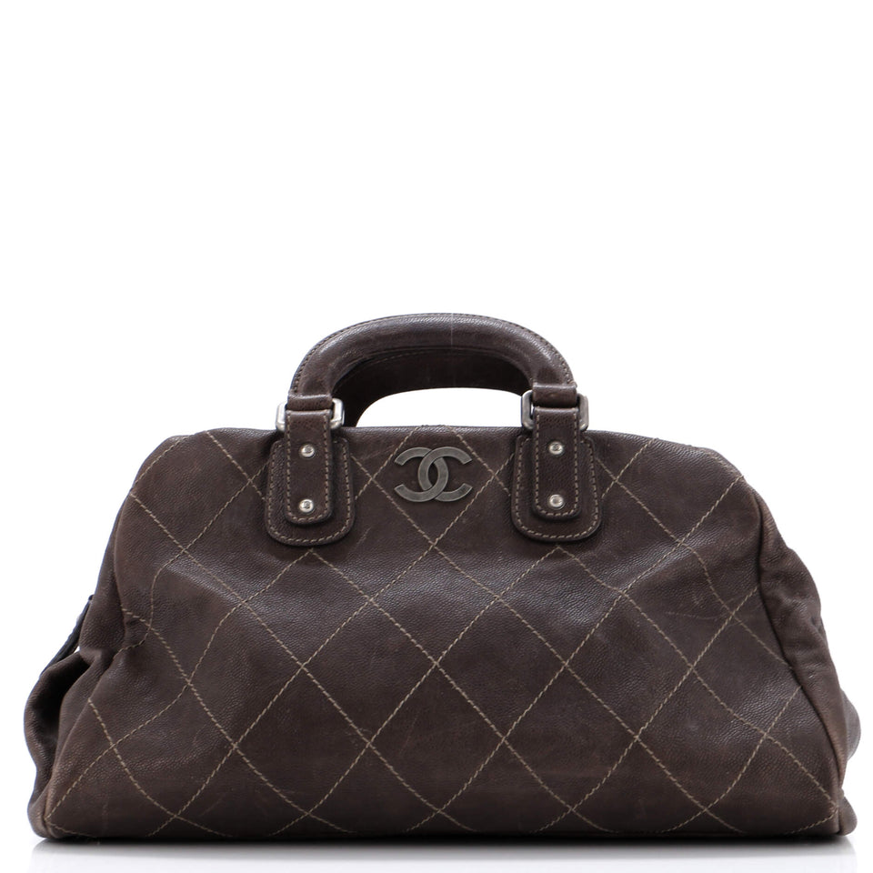 Outdoor Ligne Doctor Bag Quilted Caviar Large