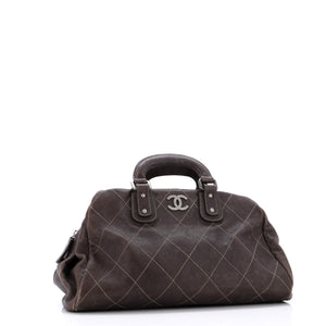 Outdoor Ligne Doctor Bag Quilted Caviar Large