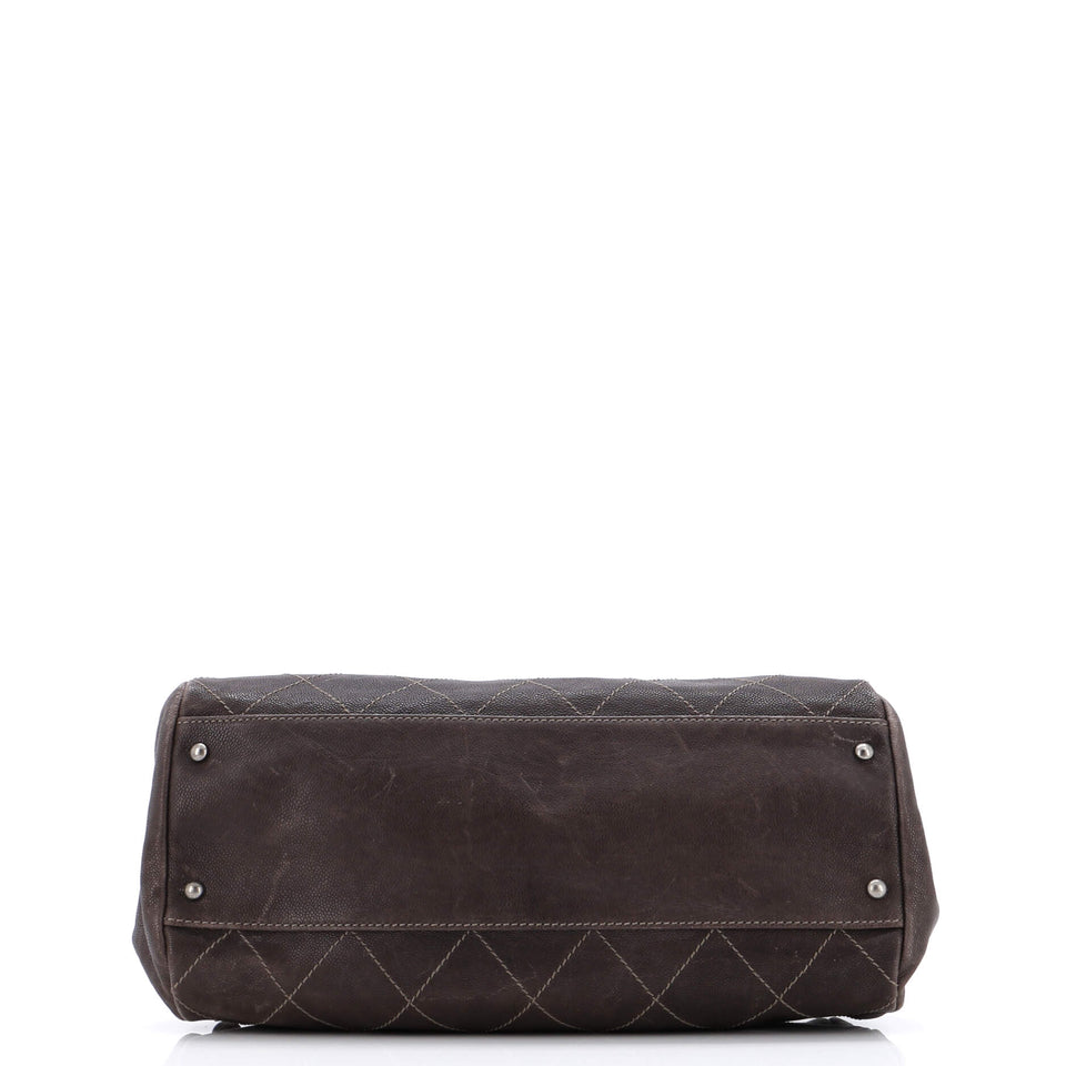 Outdoor Ligne Doctor Bag Quilted Caviar Large