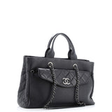 Coco Break Shopping Tote Caviar Large