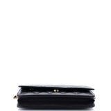 Wallet on Chain Quilted Caviar