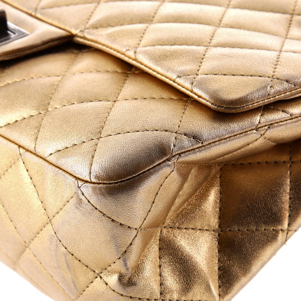 Reissue 2.55 Flap Bag Quilted Metallic Calfskin 227